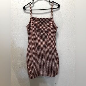 Levi’s checkered mini dress